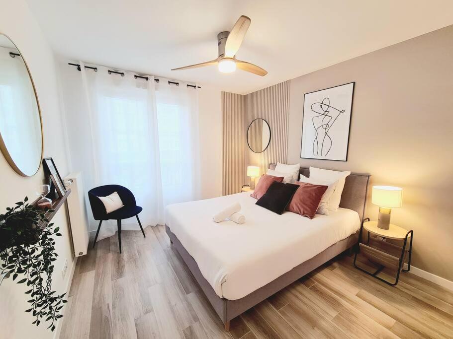 *New* Celeste Appart 6 Pax 5 Min Disney Serris Exterior foto